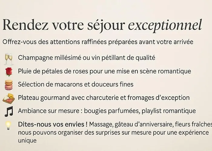 아파트 Ecrin Romantique, D'exception Avec Balneo